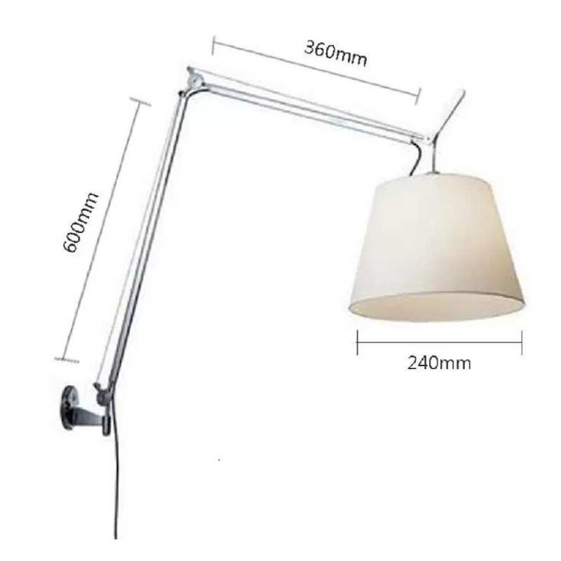 Бра Artemide Tolomeo Mega Wall A фото 4 Бра Artemide Tolomeo Mega Wall A фото 4