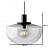 Серия подвесных светодиодных светильников с дисковидной LED-панелью внутри стеклянного плафона округлой формы INDA фото 2