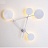 Настенный светильник — инсталляция DOTS 2 Желтый Малый (Small) фото 2