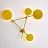 Настенный светильник — инсталляция DOTS 2 Желтый Малый (Small) фото 6