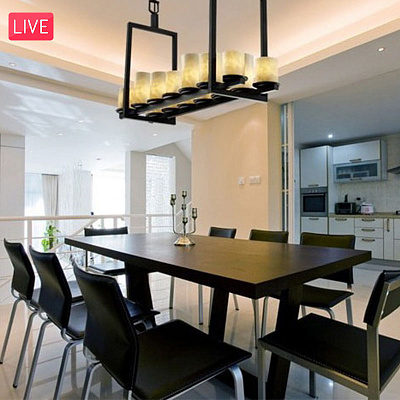 Vintage Chandelier Two Lines Grand фото 7