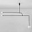 Дизайнерский минималистский подвесной светильник LINES 5 фото 10
