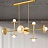 Светильник с шарообразными плафонами на вертикальных и горизонтальных рейках TRISH черный фото 9