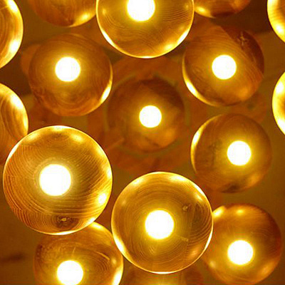 Wood Design Balls 1 плафон  фото 12