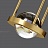 Подвесной светильник с шарообразным плафоном в прямоугольном каркасе из металла DIGHTON    фото 4