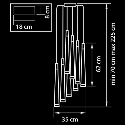 Подвесной светильник LED фото 13