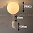 Серия потолочных светильников Мишка на шаре WASTY модель D большой фото 12