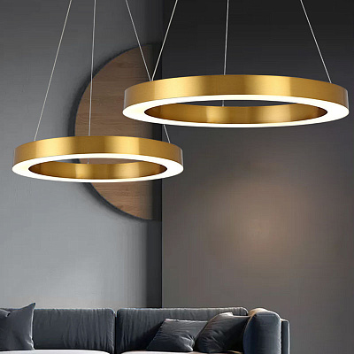 Светильник в виде колец Light Ring 100 см  A фото 4