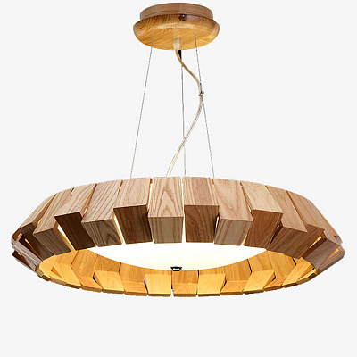 Loft Wooden Plate 40 см   фото 3