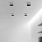 Накладной светодиодный светильник Tetra Черный 3000K фото 12