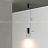 Серия подвесных светильников с металлическими плафонами цилиндрической формы разной высоты VAN B белый фото 3