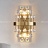 Серия настенных светильников с декоративными стеклянными камнями кубической, шарообразной и неправильной формы RUFINA фото 11