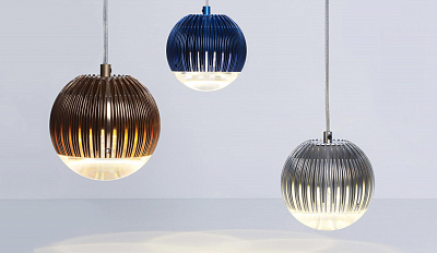 Tom Dixon Fin Light Round Серебро (Хром) фото 4