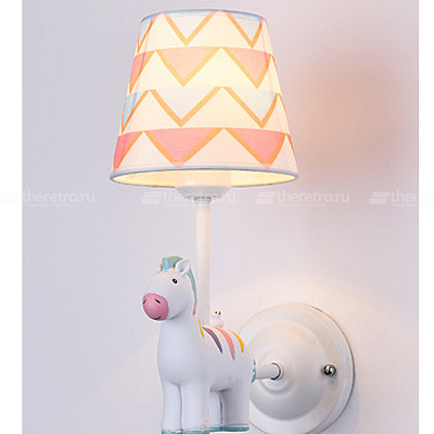 Детский светильник на стену в виде зверюшек A фото 23
