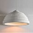 Дизайнерский подвесной светильник с белым матовым абажуром пирамидальной формы BAROLINE A фото 8