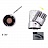 Встраиваемый светодиодный светильник EMB SQR 2 плафон Черный 4000K фото 3