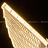 Подвесной светодиодный светильник с плафоном в виде лебедя со светящимися крыльями и металлическими бусинами на подвесе BIRDIE A фото 10