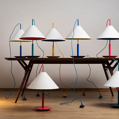 Подвесной светильник Maisondada LITTLE ELIAH PENDING LAMP Синий фото 5