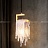 Дизайнерский подвесной светильник со стеклянным рассеивателем, стилизованным под лёд MYNTE фото 9