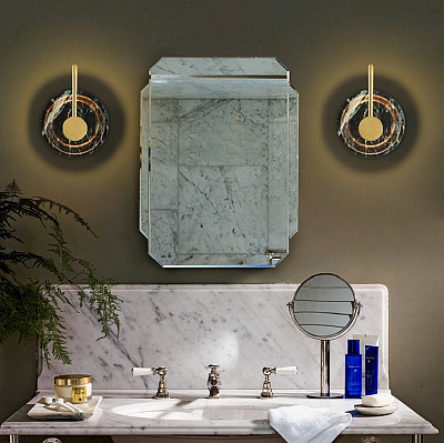 Светодиодное бра из мрамора GOTTBY Белый фото 6