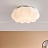 Серия светодиодных люстр c воздушным фигурным плафоном, стилизованным под белое облако ODDLY A фото 14