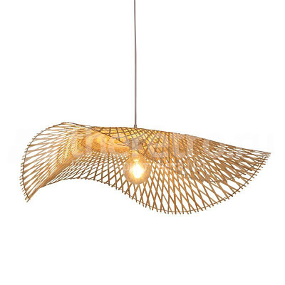 Ротанговый подвесной светильник Lotus Leaf Pendant Light E фото 12