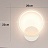 Настенный светодиодный светильник Twiddle Dimme белый фото 4