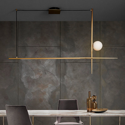 Реечный, рядный светильник INGA фото 6