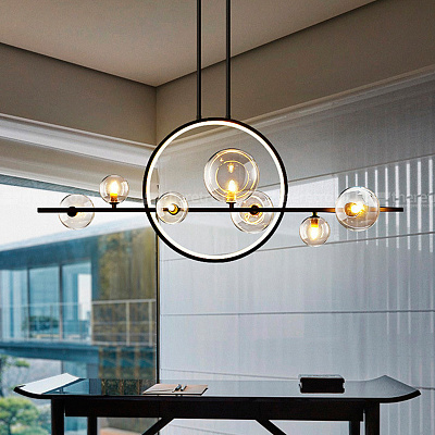 Подвесной светильник Glass Bubble Chandelier C фото 16