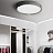 Потолочные светодиодные светильники с мягкой текстильной отделкой SOFA 75 см  Серый фото 9