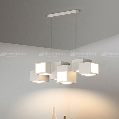 Подвесной светильник Lightstar Cube Qubica Белый фото 12