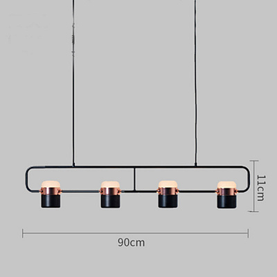 Люстра Seeddesign Ling P1 Black 90 см   фото 8