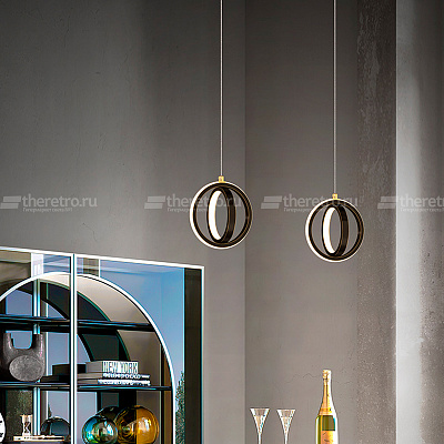 Подвесной светильник Temp Round Pendant фото 6