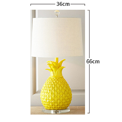 Настольная лампа Yellow Pineapple "Желтый Ананас" Желтый фото 8