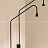Настенный светодиодный светильник на высокой стойке с металлическим плафоном в форме конуса AREND фото 2