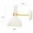 Настенный светильник бра в скандинавском стиле VALDA WALL Белый фото 10