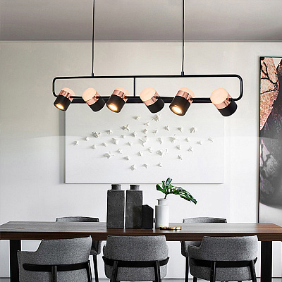Люстра Seeddesign Ling P1 Black 90 см   фото 12