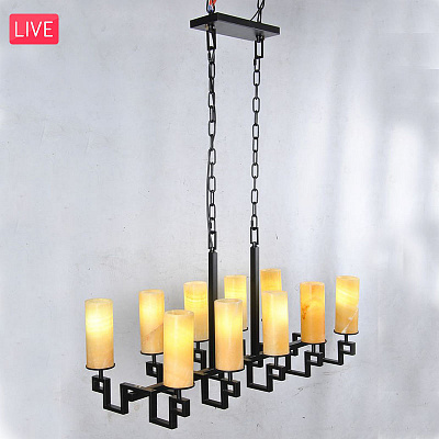 Vintage Chandelier Two Lines Variant фото 4