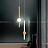 Серия подвесных светодиодных светильников со стеклянными шарообразными плафонами на цилиндрическом трубчатом корпусе разной высоты JENNA D фото 6