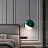 Подвесной светильник в виде стилизованного цветочного бутона с матовым стеклянным плафоном в корпусе из художественно окрашенного металла FLORIS фото 4