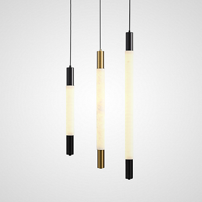 Подвесной светильник MARBLE RACK Модель C. Цвет черный  фото 1