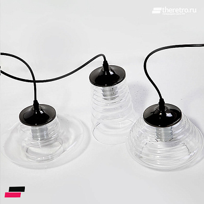 Подвесной светильник Pressed Glass Tube B фото 6