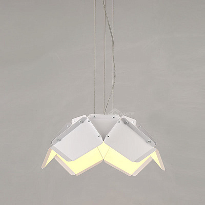 Loft Origami Lamp 40 см  Белый фото 10