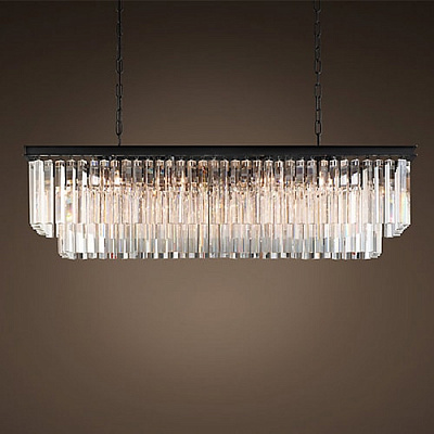 Odeon Rectangle Restoration Chandelier D фото 5
