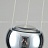 Серия подвесных светодиодных светильников с двумя оптическими линзами в глянцевом металлическом корпусе шарообразной формы JOSS A фото 7