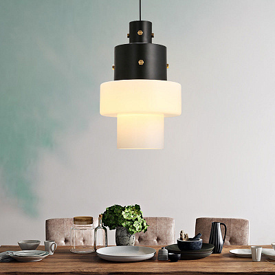 Подвесной светильник Luna Glass Pendant Dark фото 5