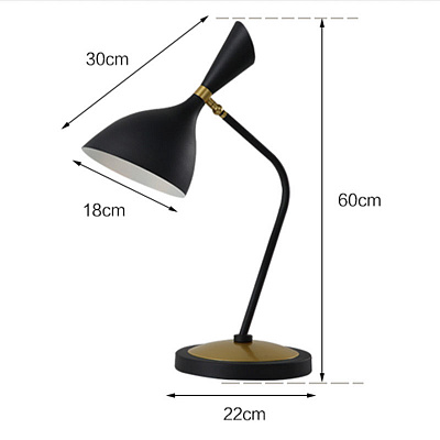 Austen Large Offset Table Lamp Circa Белый фото 3