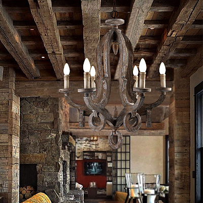 Loft Wooden Vintage House 65 см   фото 6