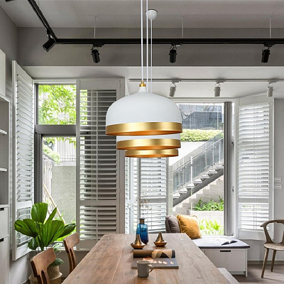 Подвесной светильник Cone Lux Pendant White фото 6