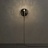 Бра Gold Round Backing Exposed Bulb Sconce фото 3